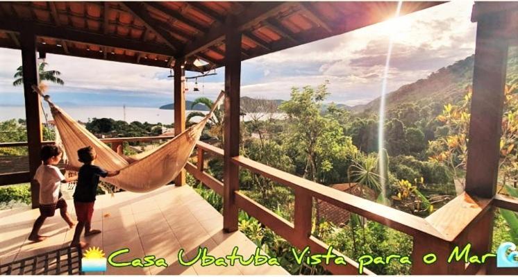 Casa Ubatuba Vista Para O Mar Exteriör bild