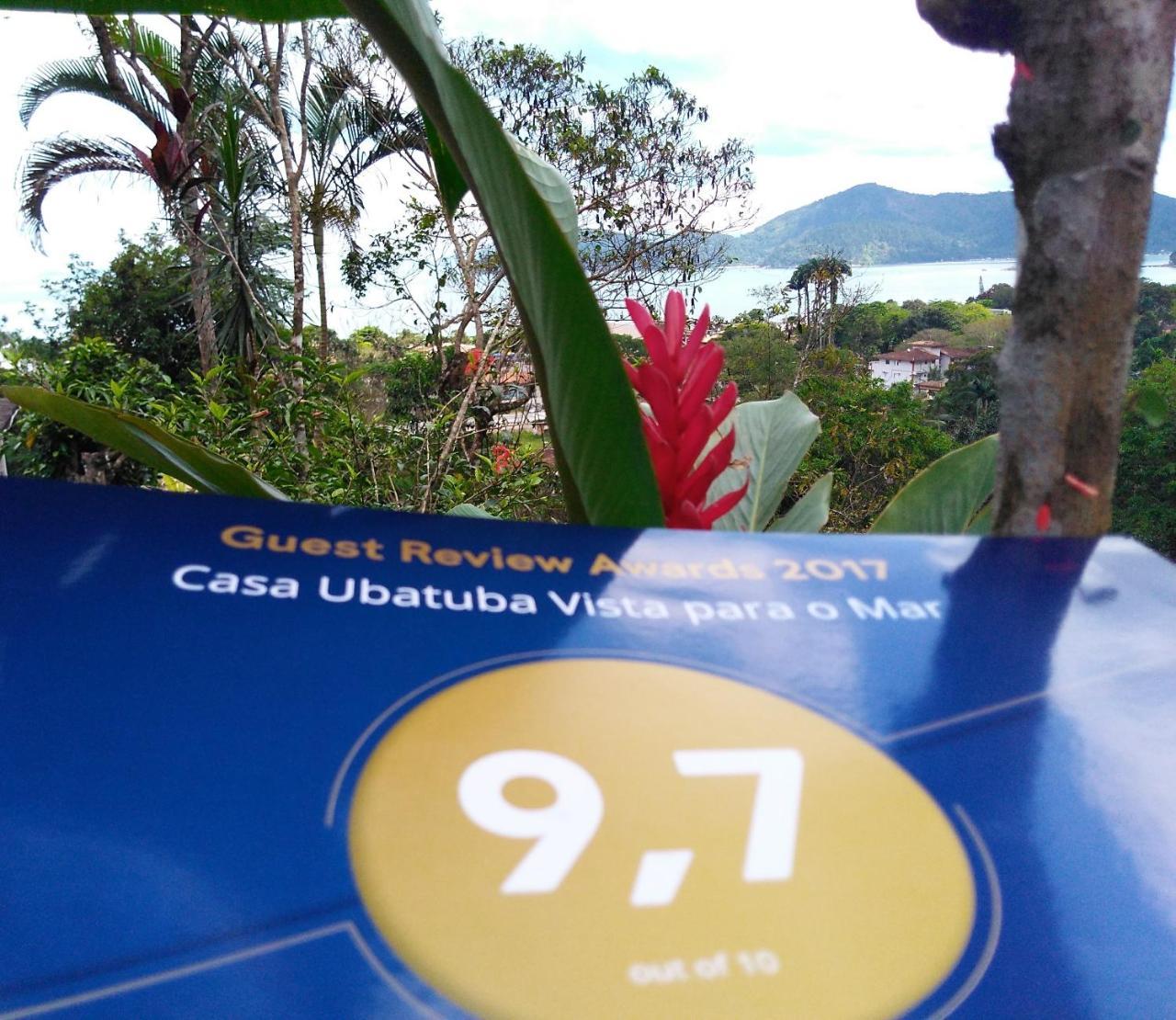 Casa Ubatuba Vista Para O Mar Exteriör bild