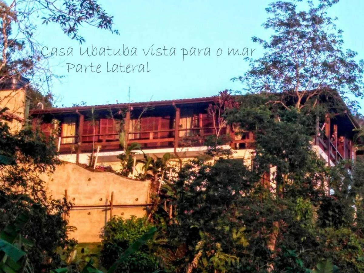 Casa Ubatuba Vista Para O Mar Exteriör bild