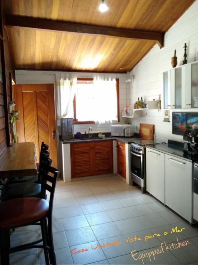 Casa Ubatuba Vista Para O Mar Exteriör bild
